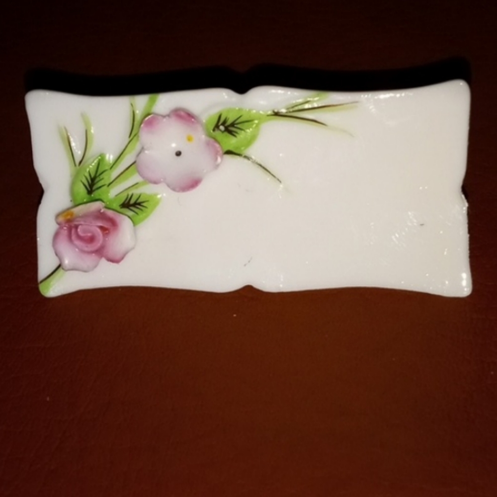 Vintage Porcelain Table Seating Place Cards Japan